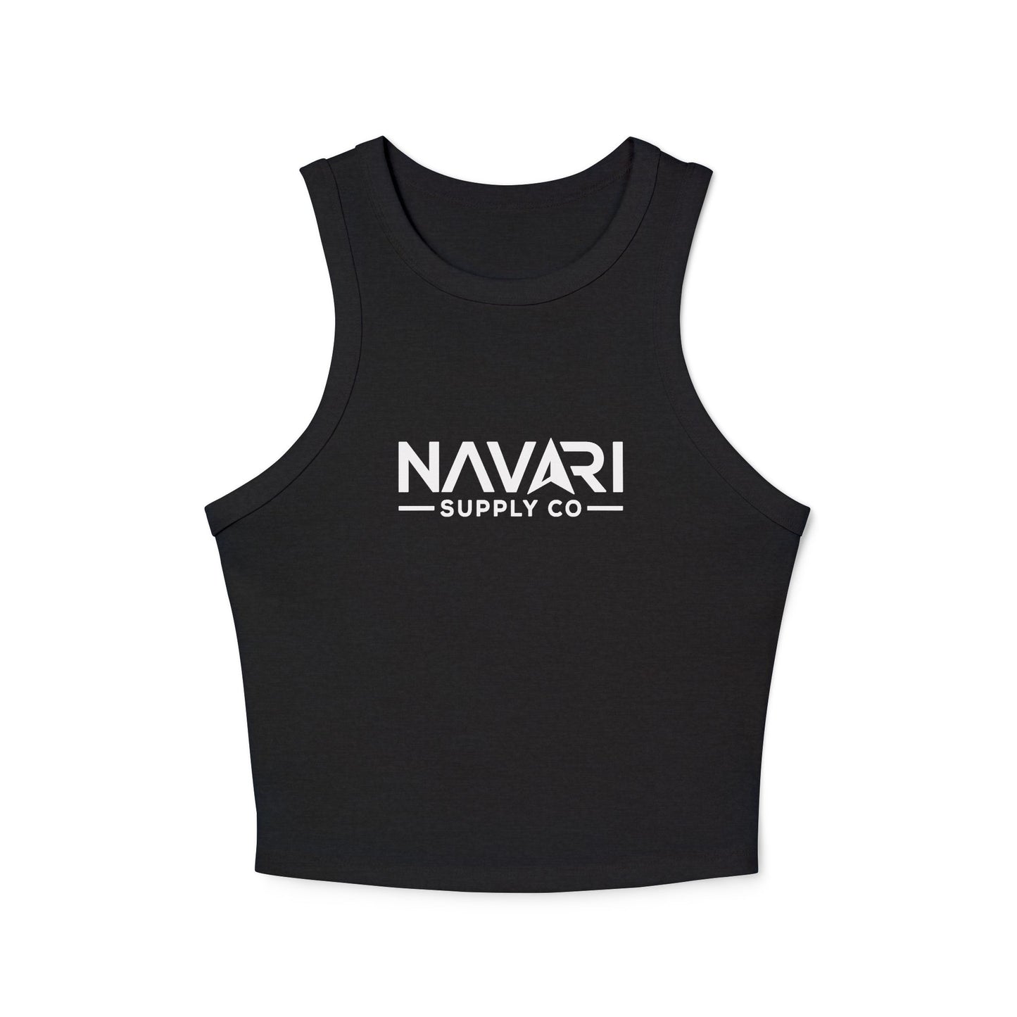Compass Women's Racerback Crop Tank Top