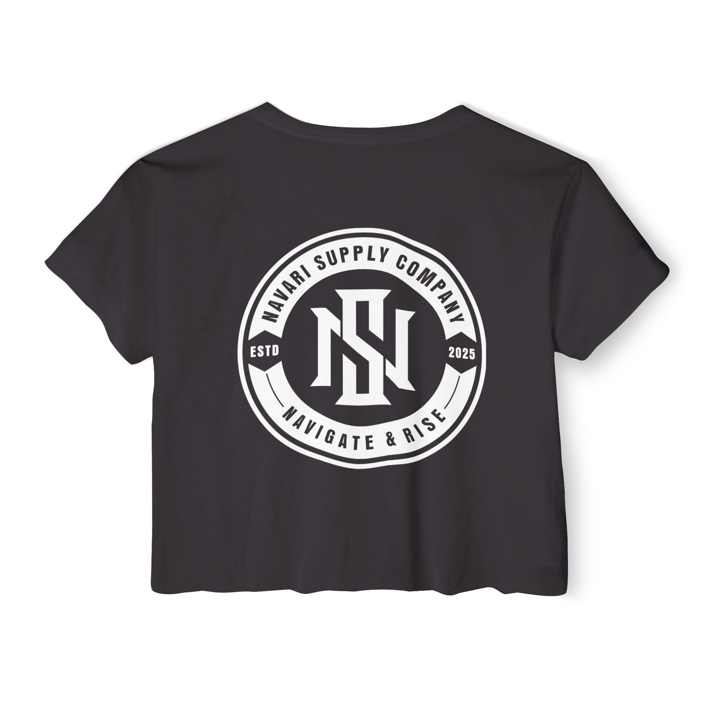 The Rise Short Sleeve Crop Top